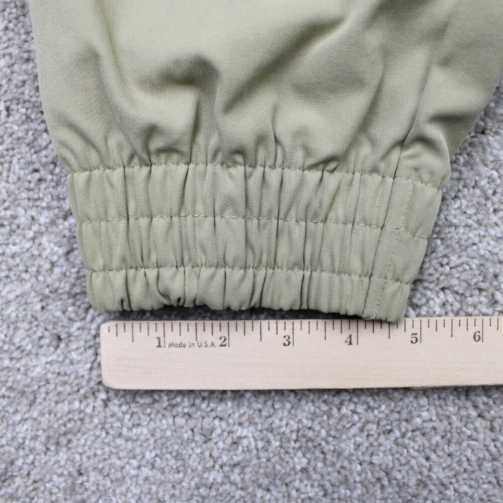 Nike Pants Womens Medium (30x28) Beige Sportswear Swoosh Woven Polyester Joggers - Picture 6 of 12